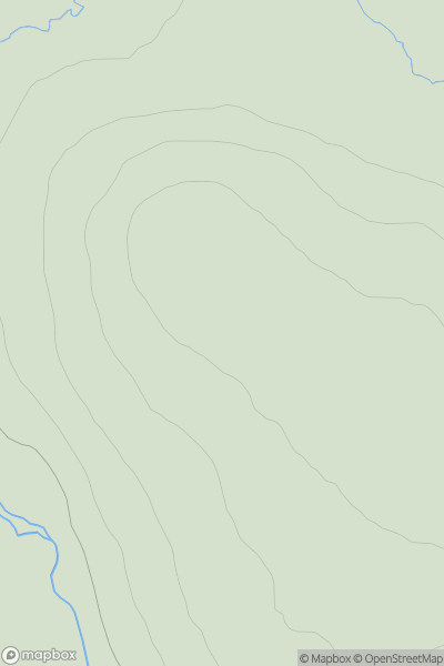 Thumbnail image for Cnoc an t-Sithein [Altnaharra to Dornoch] showing contour plot for surrounding peak